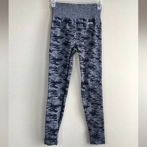 AYBL Size Small Gray and Black Leggings High Waist Athletic Fit